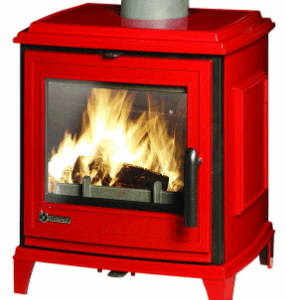 Poele Sedan S Emaille Rouge P945047